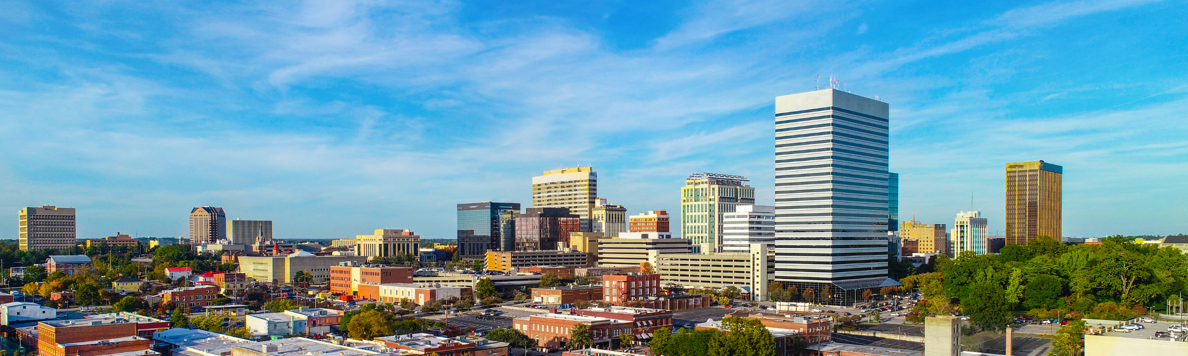 Columbia South Carolina downtown skyline