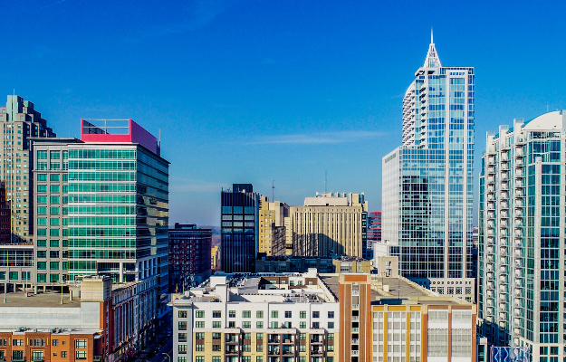 Raleigh, North Carolina, downtown city skyline